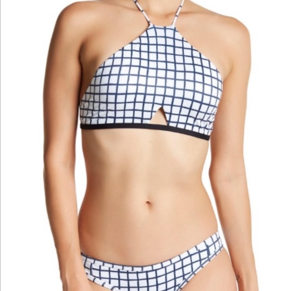 Nwt tavik rylan halter swim top size M